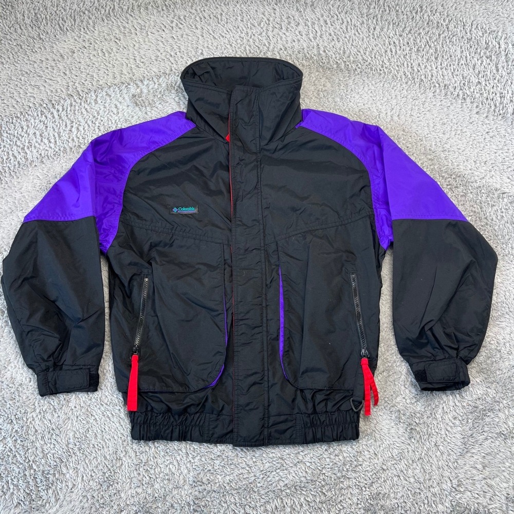 Columbia Youth L 12/14 Vintage Interchange‎ Jacket 3-in-1 Reversible Gorpcore
